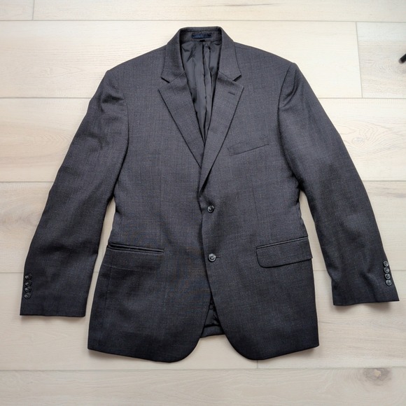 J.S.A. Bank Other - Jos. A. Bank 1905 Tailored Wool Blazer Charcoal Gray 44R (Fits 41) brrr Comfort